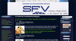 Desktop Screenshot of impuestosbolivia.com.bo